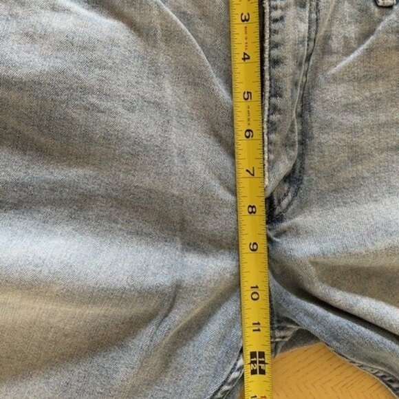 Levi’s 514 Jeans Mens 38x30 Faded Blue Denim Straight Stretch Fit - Picture 8 of 16